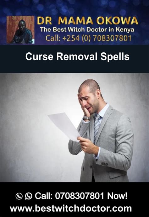 Witchdoctor curse removal